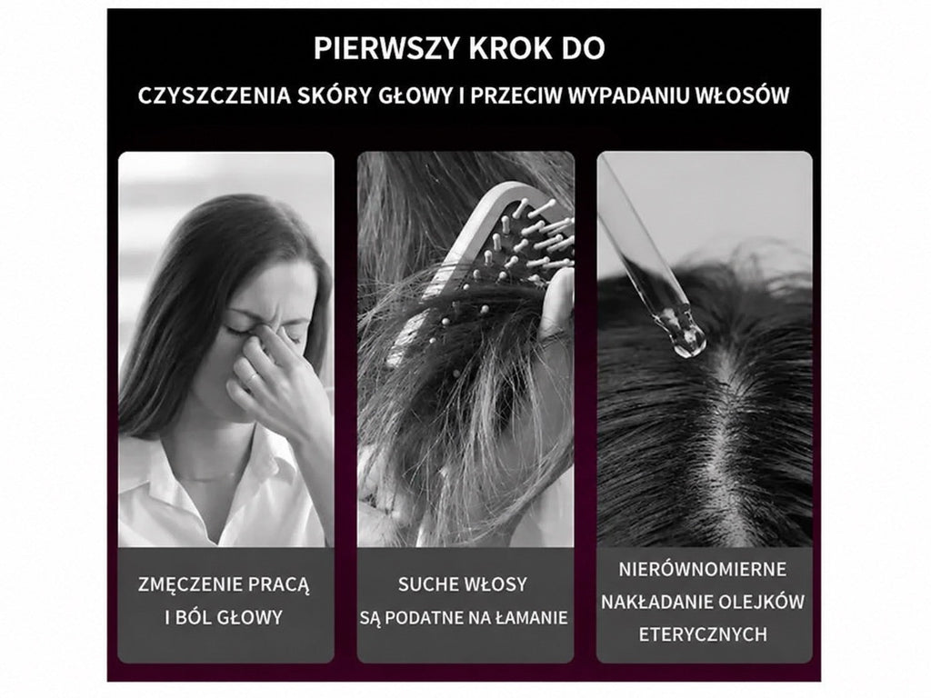 Neyera w użyciu podczas mycia włosów