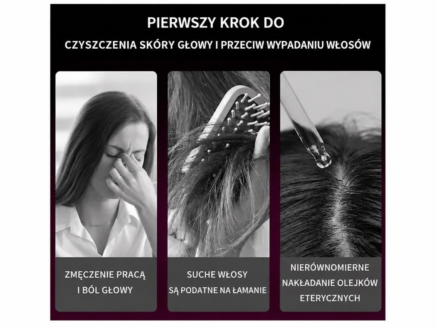 Neyera w użyciu podczas mycia włosów