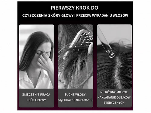 Neyera w użyciu podczas mycia włosów
